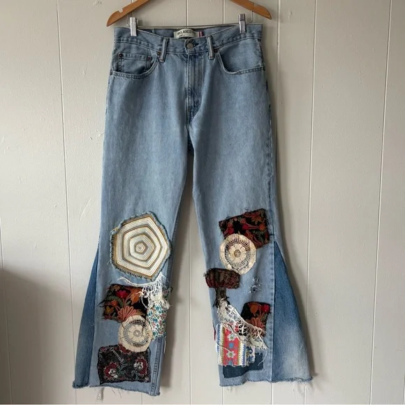 Levi’s 550 Patchwork Hippie Jeans